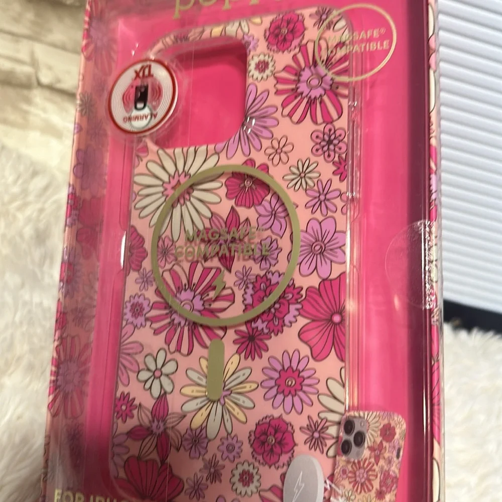 XO POPPY IPhone case 15 PRO MAX